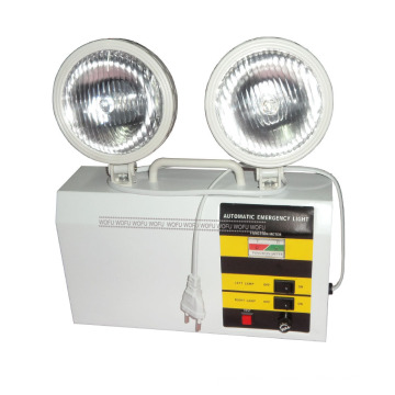 Rechargeable Emergency Lamp, Automatic Twin Spots Emergency Light 220V
